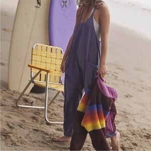 Free people hotshot onesie - purple - size medium